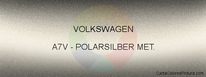 Pintura Volkswagen A7V Polarsilber Met.
