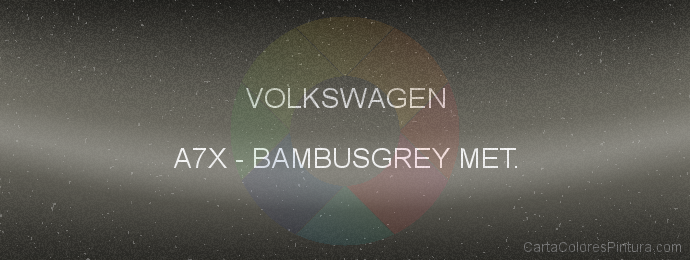 Pintura Volkswagen A7X Bambusgrey Met.