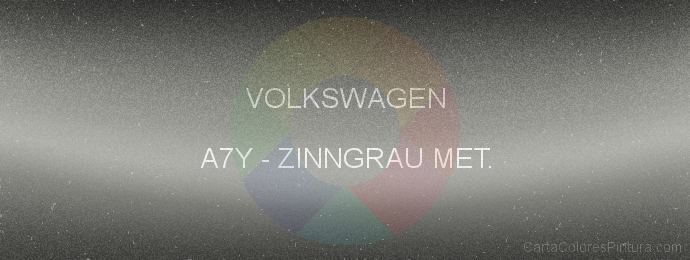 Pintura Volkswagen A7Y Zinngrau Met.