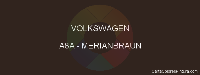 Pintura Volkswagen A8A Merianbraun