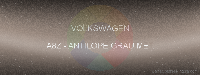 Pintura Volkswagen A8Z Antilope Grau Met.