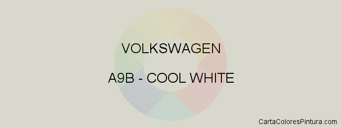 Pintura Volkswagen A9B Cool White