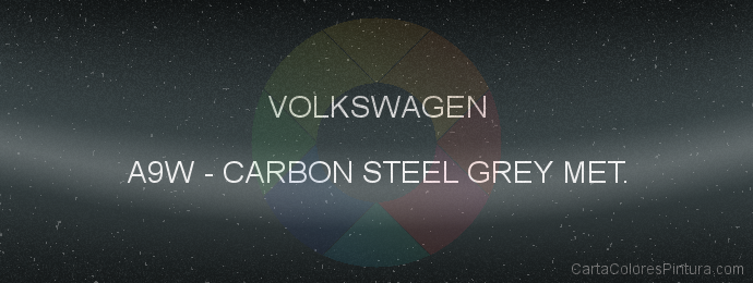 Pintura Volkswagen A9W Carbon Steel Grey Met.