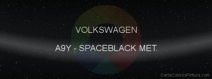 Pintura Volkswagen A9Y Spaceblack Met.