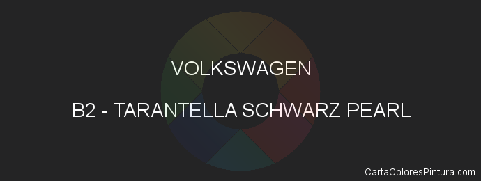 Pintura Volkswagen B2 Tarantella Schwarz Pearl