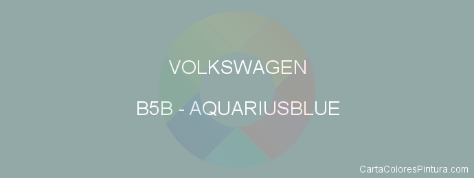 Pintura Volkswagen B5B Aquariusblue