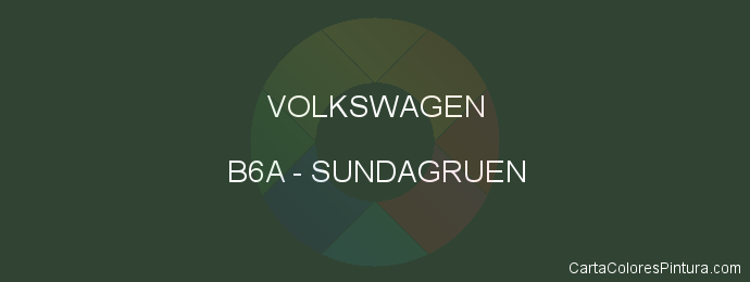 Pintura Volkswagen B6A Sundagruen