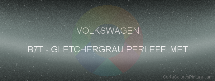 Pintura Volkswagen B7T Gletchergrau Perleff. Met.