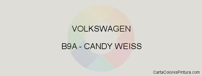 Pintura Volkswagen B9A Candy Weiss
