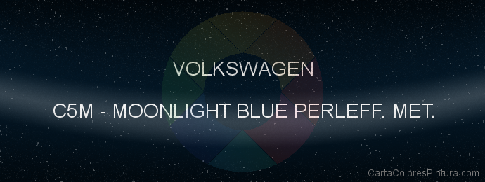 Pintura Volkswagen C5M Moonlight Blue Perleff. Met.