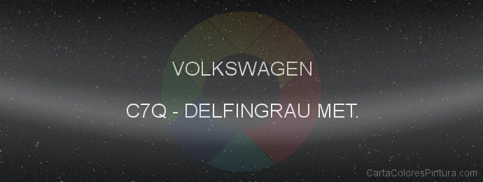 Pintura Volkswagen C7Q Delfingrau Met.