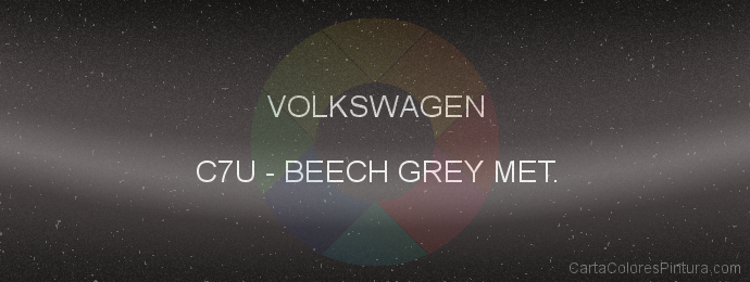 Pintura Volkswagen C7U Beech Grey Met.