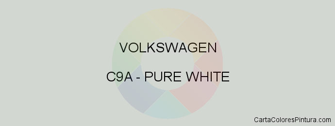 Pintura Volkswagen C9A Pure White