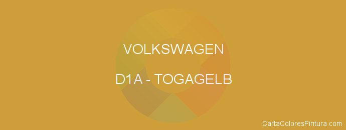 Pintura Volkswagen D1A Togagelb