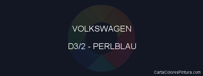 Pintura Volkswagen D3/2 Perlblau