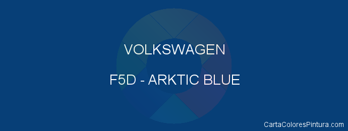 Pintura Volkswagen F5D Arktic Blue