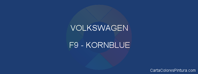 Pintura Volkswagen F9 Kornblue