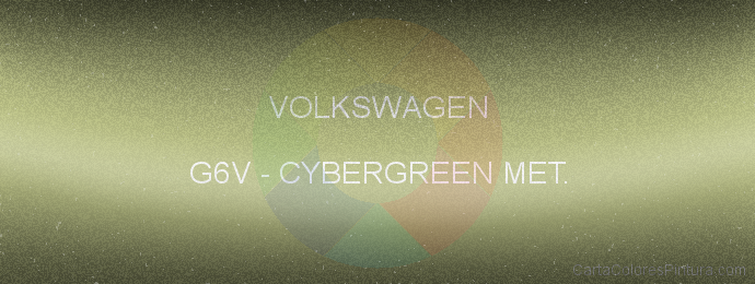 Pintura Volkswagen G6V Cybergreen Met.