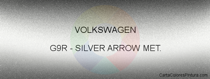Pintura Volkswagen G9R Silver Arrow Met.