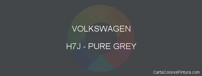 Pintura Volkswagen H7J Pure Grey