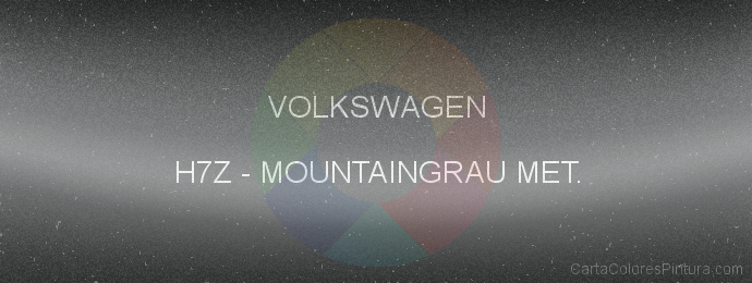 Pintura Volkswagen H7Z Mountaingrau Met.