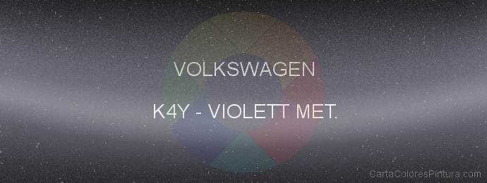 Pintura Volkswagen K4Y Violett Met.