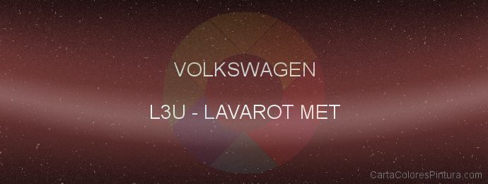 Pintura Volkswagen L3U Lavarot Met