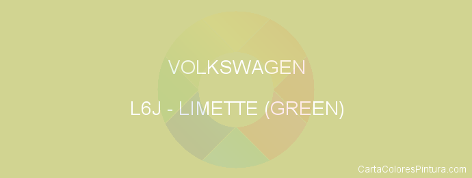 Pintura Volkswagen L6J Limette (green)