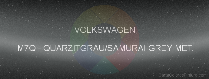 Pintura Volkswagen M7Q Quarzitgrau/samurai Grey Met.