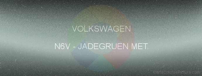 Pintura Volkswagen N6V Jadegruen Met.