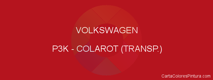Pintura Volkswagen P3K Colarot (transp.)
