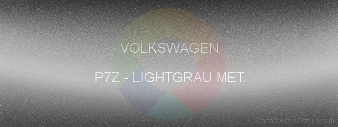 Pintura Volkswagen P7Z Lightgrau Met.