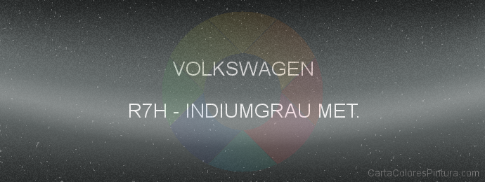 Pintura Volkswagen R7H Indiumgrau Met.