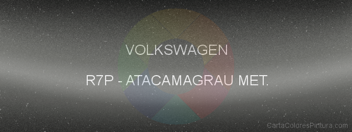 Pintura Volkswagen R7P Atacamagrau Met.