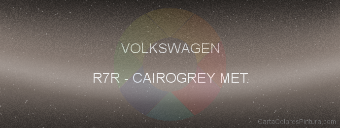 Pintura Volkswagen R7R Cairogrey Met.