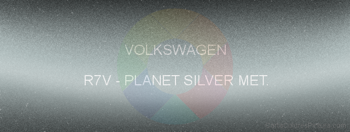 Pintura Volkswagen R7V Planet Silver Met.
