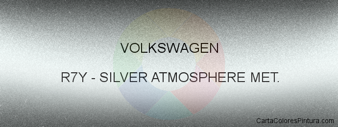 Pintura Volkswagen R7Y Silver Atmosphere Met.