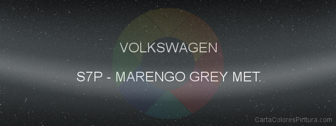 Pintura Volkswagen S7P Marengo Grey Met.