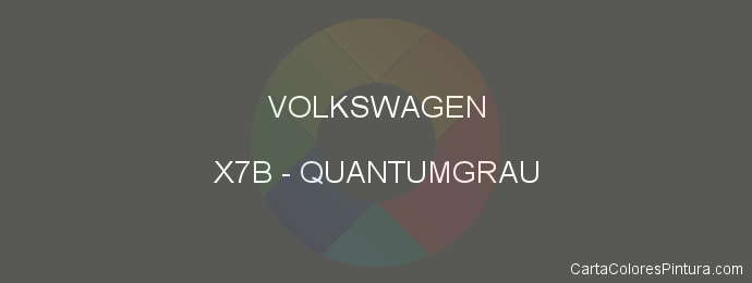 Pintura Volkswagen X7B Quantumgrau