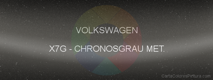 Pintura Volkswagen X7G Chronosgrau Met.