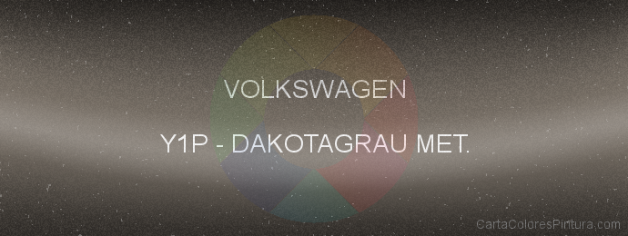 Pintura Volkswagen Y1P Dakotagrau Met.