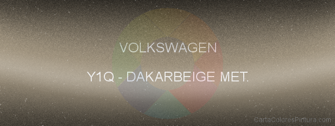 Pintura Volkswagen Y1Q Dakarbeige Met.