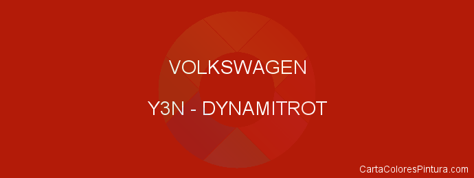 Pintura Volkswagen Y3N Dynamitrot