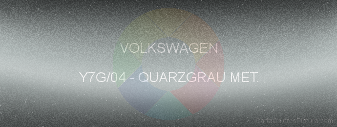 Pintura Volkswagen Y7G/04 Quarzgrau Met.