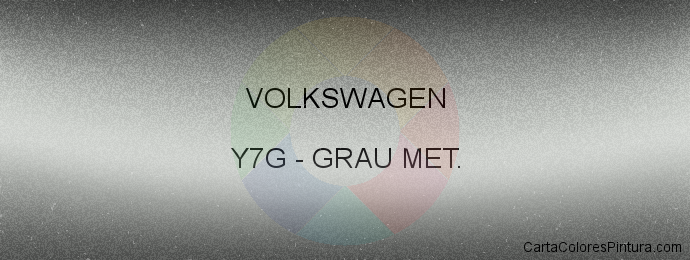 Pintura Volkswagen Y7G Grau Met.