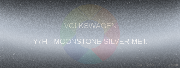 Pintura Volkswagen Y7H Moonstone Silver Met.