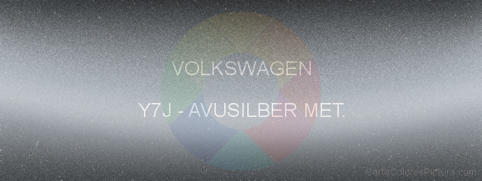 Pintura Volkswagen Y7J Avusilber Met.