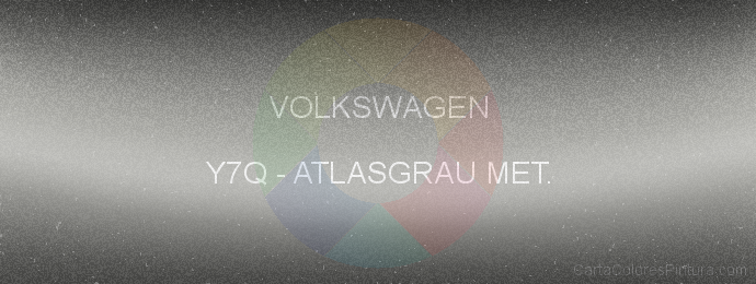 Pintura Volkswagen Y7Q Atlasgrau Met.