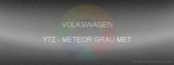 Pintura Volkswagen Y7Z Meteor Grau Met