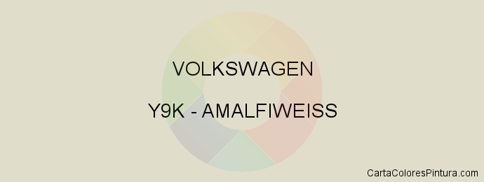 Pintura Volkswagen Y9K Amalfiweiss